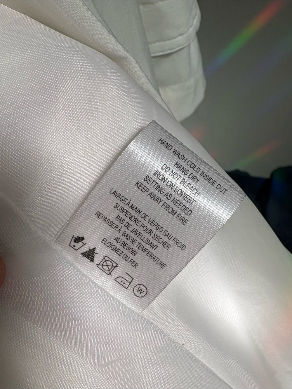Samuel Dong White Trench Coat - Picture 8 of 8